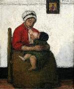 Jakob Smits Great Red Maternity oil painting